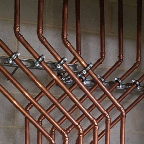 copper plumbing